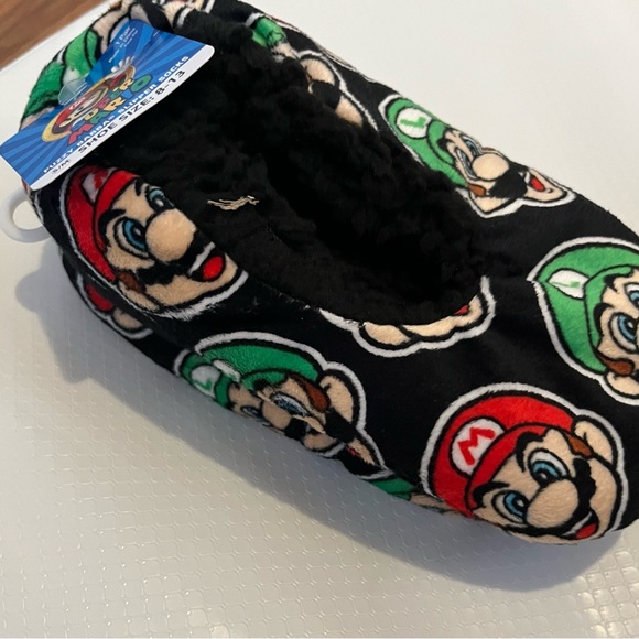 Super Mario Kids Slippers Size 8-13 - Picture 3 of 4